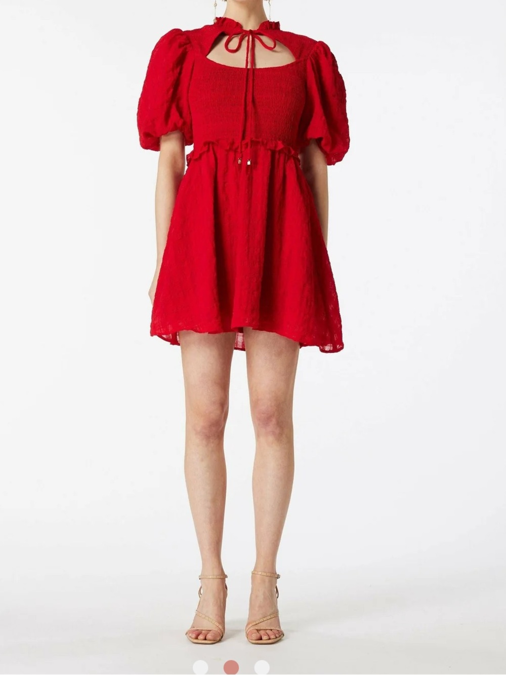 Red Elliatt Gameday Dress